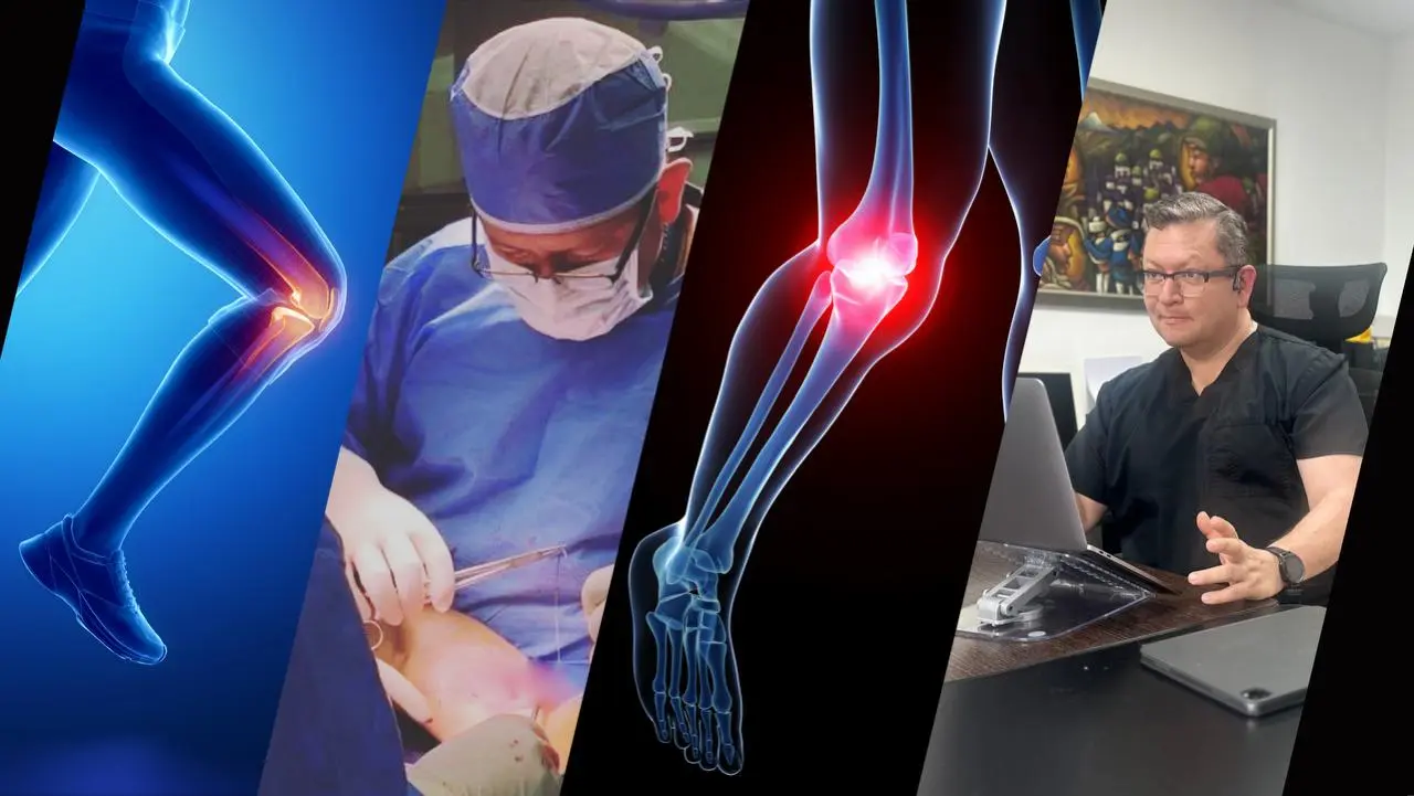 Dr. Luis Calderón with patients